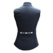 Annie soft shell vest in black by KF Clothing
