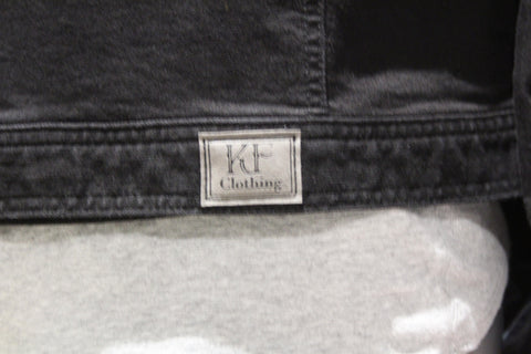 Black denim gray label by KF Clothing