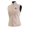 Kristin soft shell vest in blush by KF Clothing