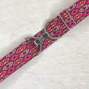 Magenta Marquis belt with 1.5" silver clip buckle by KF Clothing