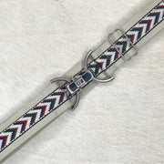 One way belt with 1.5" silver cllip buckle by KF Clothing
