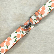 Peach belt with 1.5" silver clip buckle by KF Clothing