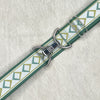 Sage Diamond belt with 1.5" silver clip clasp by KF Clothing